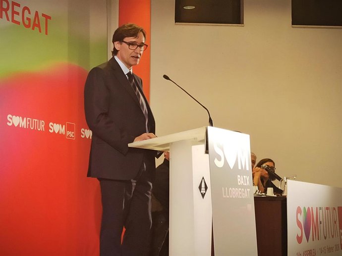 El ministro de Sanidad, Salvador Illa (PSC)
