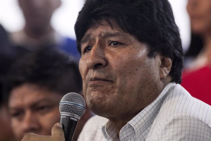 El ex presidente boliviano Evo Morales