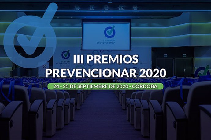 Cartel promocional de los III Premios Prevencionar España.