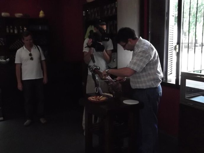 Imagen de un 'press trip' en la provincia. 