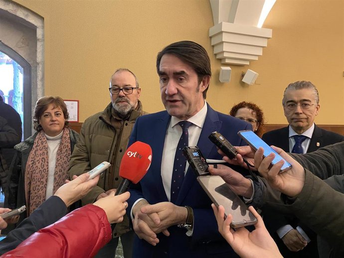 Juan Carlos Suárez-Quiñones, consejero de Fomento y Medio Ambiente de la Junta de Castilla y León.