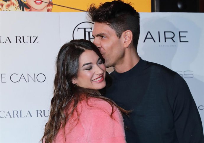 Estela Grande y Diego Matamoros en el desfile de Tony Fernández