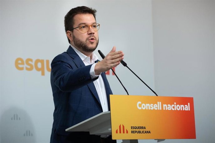 AMP.- Aragons (ERC) reclama unidad al independentismo: "Menos reproches y más t