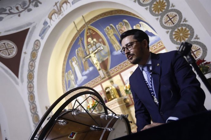 Manolo Guzmán da un pregón de Semana Santa