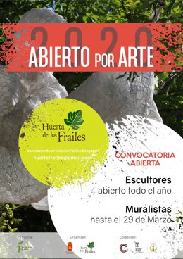 Cartel 'Abierto por Arte'