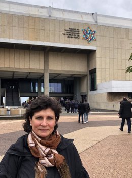 La diputada provincial Carmen Navarro en Jerusalén