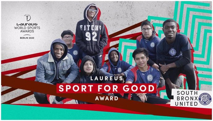 Anuncio de South Bronx United como ganador del premio Laureus Sport for Good 2020