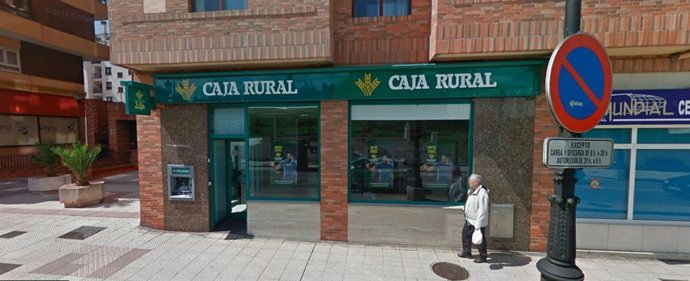 Sucursal de Caja Rural de Asturias.