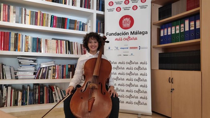 El pianista y chelista Antonio Peula, joven talento de 12 años becado por la Fundación Málaga para seguir con su formación