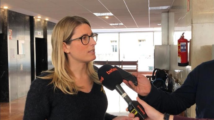 La presidenta del grupo municipal de JxCat en el Ayuntamiento de Barcelona, Elsa Artadi