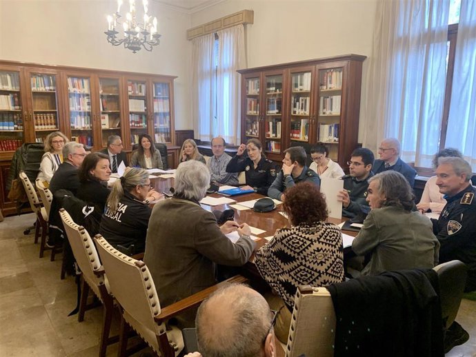 Segunda reunión de la Comisión Judicial Provincial de Coordinación en materia de Violencia sobre la Mujer y Menores celebra su segunda reunión