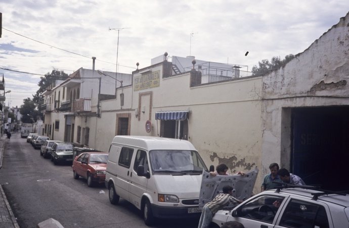 Barrio de la Pañoleta, en Camas