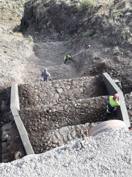 Obras de mejora de la carretera de Igueste de San Andrés