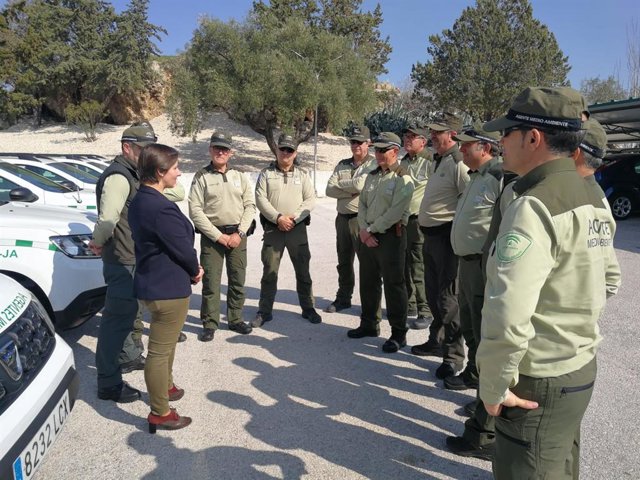 Entrega de nueve vehículos para los agentes de medio ambiente de la provincia de Jaén