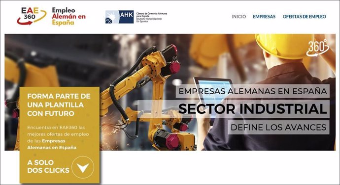 Nueva WEB EAE360 de la Cámara de Comercio Alemana para España.