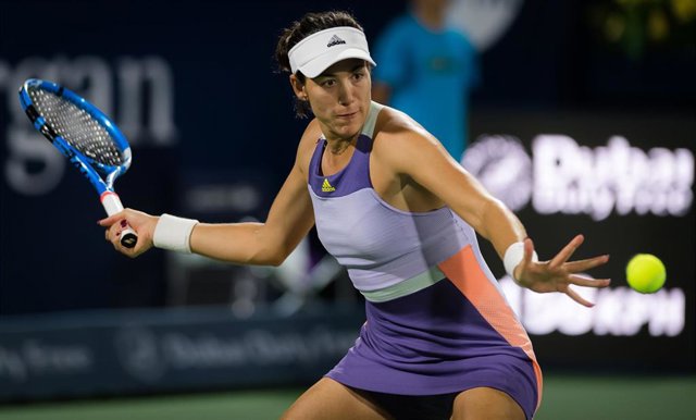 La tenista española Garbiñe Muguruza