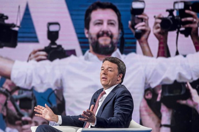 El exprimer ministro y líder de Italia Viva Matteo Renzi