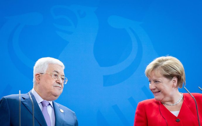 O.Próximo.- Abbas agradece a Merkel su apoyo a la solución de dos estados para e
