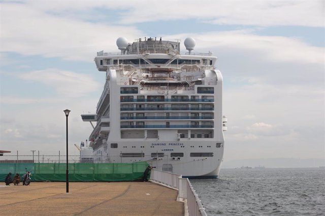 El crucero 'Diamond Princess'.