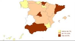 Mapa de la emigración en Extremadura