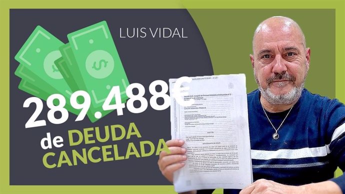 Luis Vidal, cliente de Repara tu deuda abogados