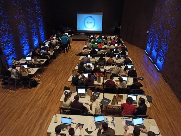 Participantes de la IV edición de HP CodeWars celebrada en Madrid