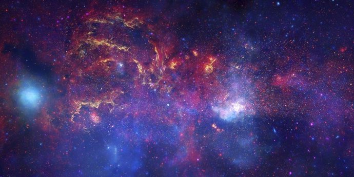Señal de agujero negro de masa intermedia en el centro de la Vía Láctea