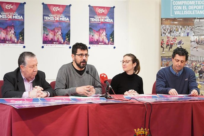 Presentación del torneo estatal de Tenis de Mesa.