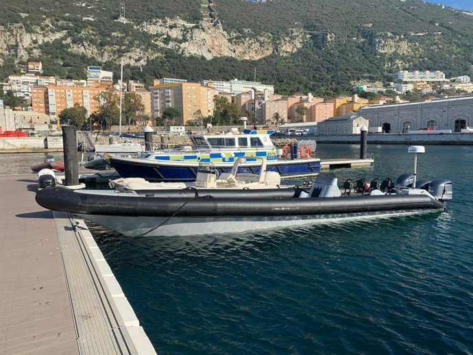 Lancha interceptada tras una persecución en Gibraltar