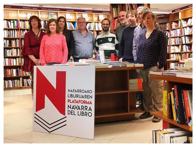 Presentación de la nueva Plataforma Navarra del Libro