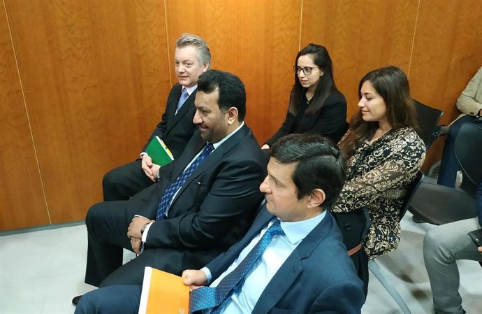 Imagen de archivo del juicio por la demanda contra el jeque Al-Thani por el Málaga CF