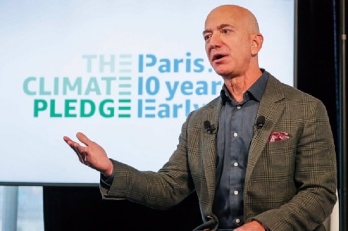 Jeff Bezos, fundador i conseller delegat d'Amazon.