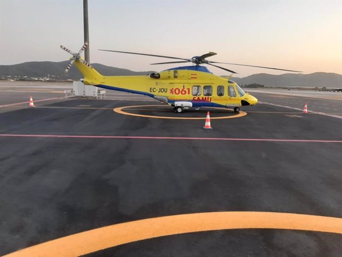 Helicóptero del SAMU, emergencias