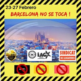 Élite Taxi, Riders x Derechos y Sindicat de Llogaters estudian protestar contra Tech Spirit Barcelona