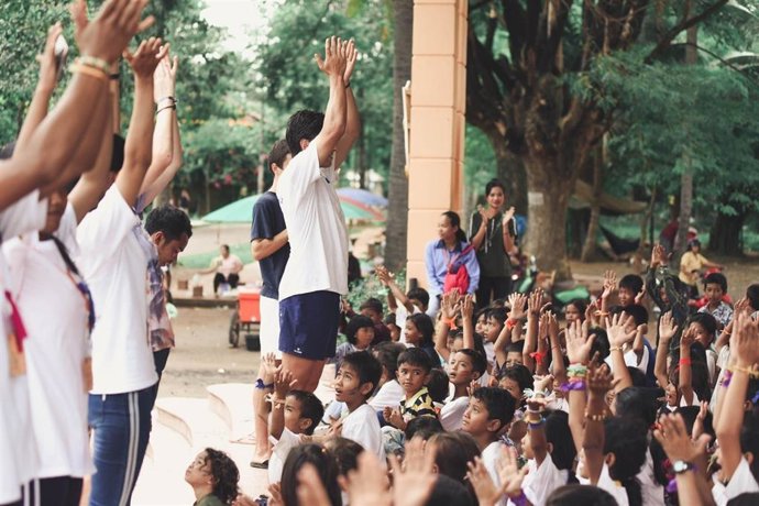 Summercamp Battambang', proyecto ganador de los VII Premios al Voluntariado Universitario de la Fundación Mutua Madrileña.