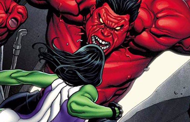 Red Hulk en los cómics de Marvel