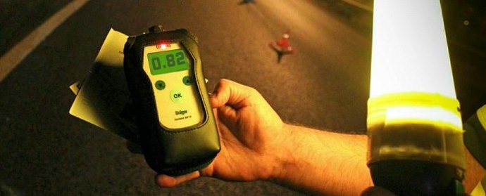 Imagen de un control de alcoholemia