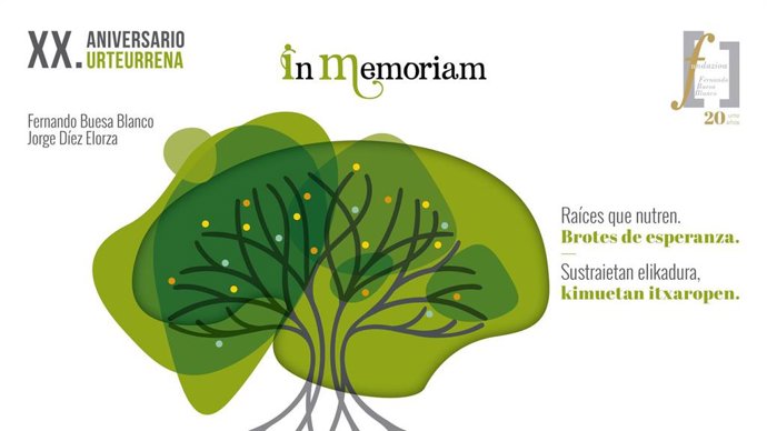 La Fundación Buesa reivindica el legado del dirigente del PSE-EE en el XX aniversario de su asesinato por ETA.