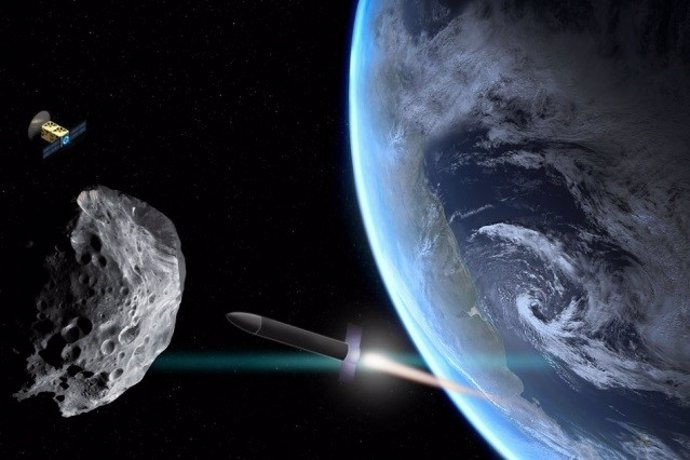 Cómo atacar asteroides que cambian de dirección hacia la Tierra