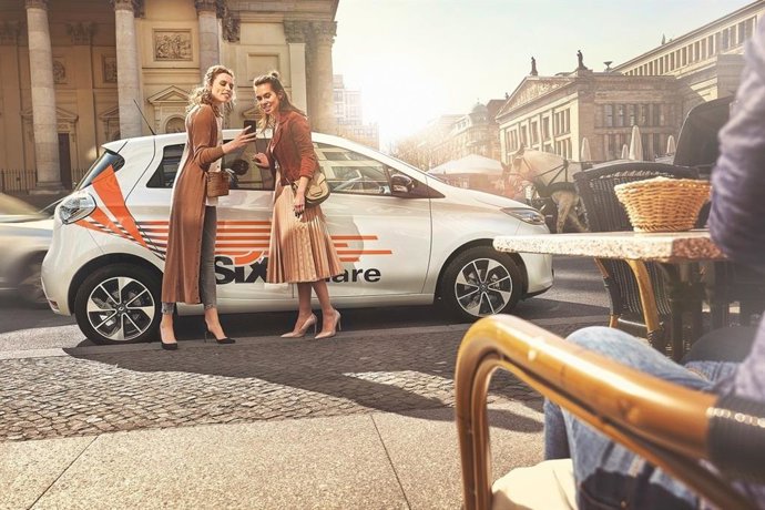 Imagen de un vehículo de Sixt.