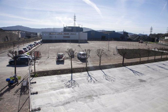 Construcción del nuevo aparcamiento de La Vidriera