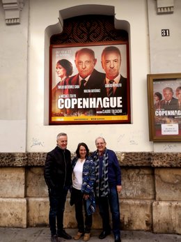 Carlos Hipólito, Malena Gutiérrez Y  Emilio Gutiérrez Caba en el Teatre Talia de  Valncia