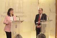 Lambán cree que la Lonja Agropecuaria del Ebro "sería muy beneficiosa para La Rioja y Navarra"