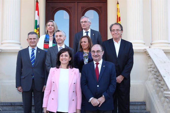 Reunión de los gobiernos de La Rioja y de Aragón.