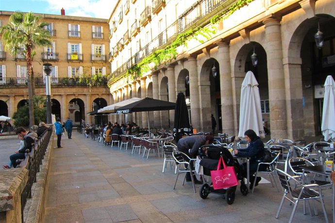 Bares en la Plaza Nueva de Bilbao
