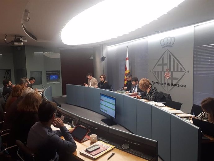 La comissió de Presidncia, Drets de Ciutadania, Participació i Seguretat i Prevenció de l'Ajuntament de Barcelona.