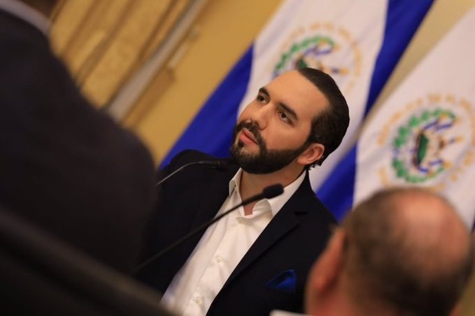 El presidente de El Salvador, Nayib Bukele