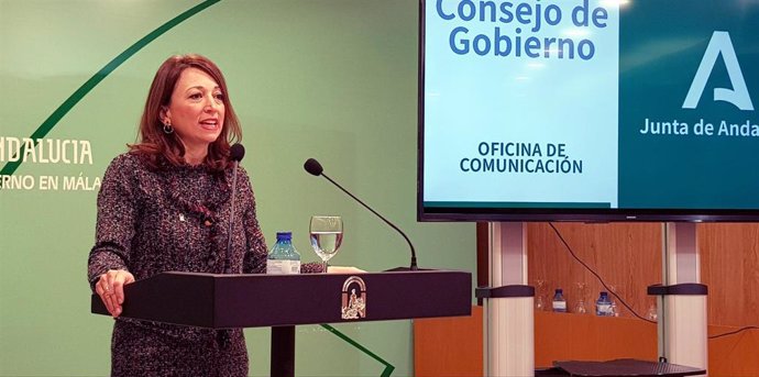 La delegada de la Junta en Málaga, Patricia Navarro