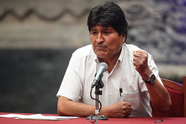 El ex presidente boliviano Evo Morales