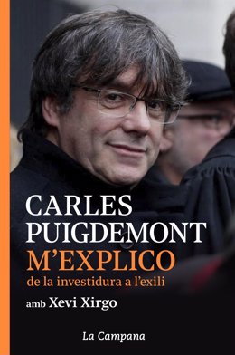 Portada del libro que el expresidente de la Generalitat Carles Puigdemont publicará en abril